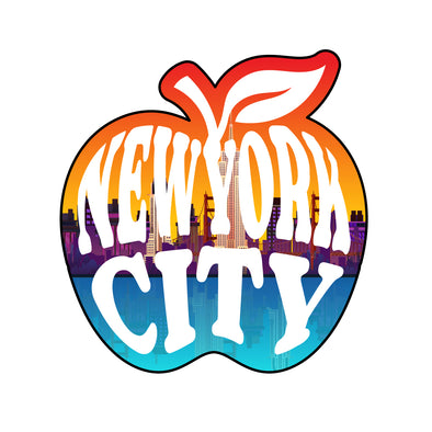New York City Apple Sticker