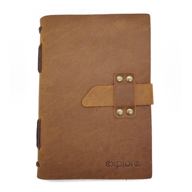 Genuine Saddle Leather Journal