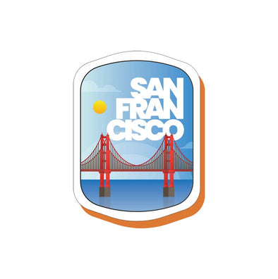 Golden Gate Bridge, San Fransisco Sticker