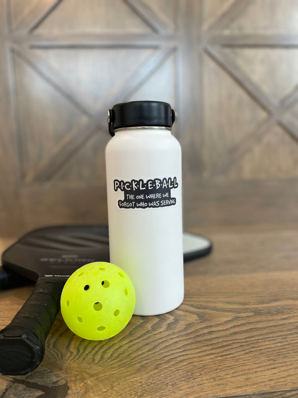 Pickleball: The One Who Forgot Who Was Serving