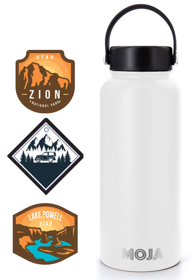 Utah Water Bottle Gift Set